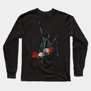 BAGPIPER PLAYER Long Sleeve T-Shirt